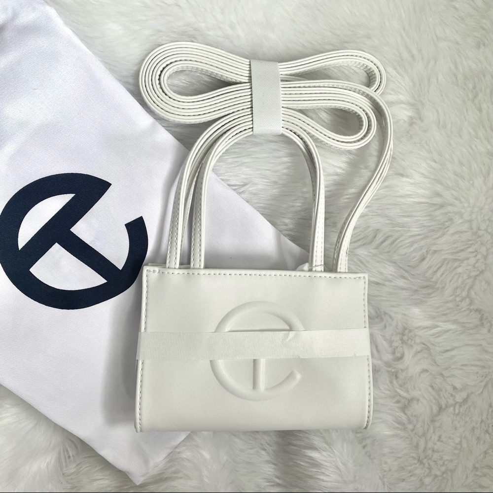 Small White Telfar bag